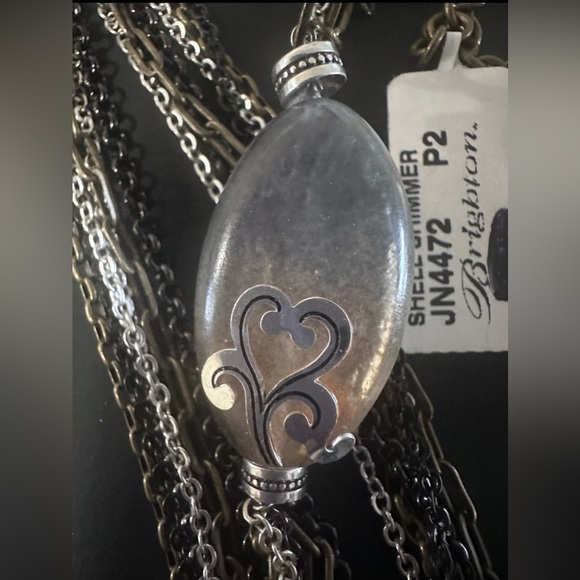 Brighton Gold and Silver Necklace, NWT - Picture 3 of 5